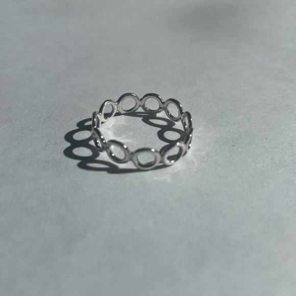 Sterling silver ring - Picture 3 of 4